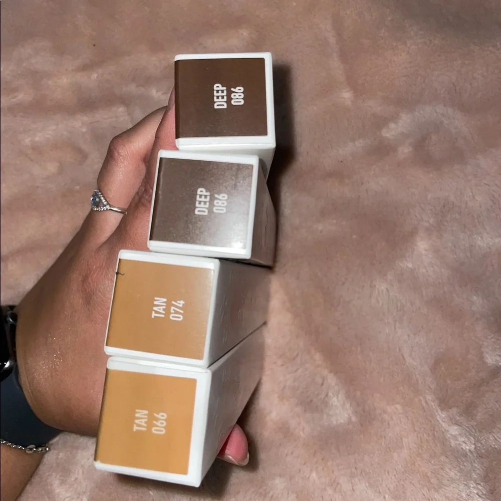 BNIB KVD True Portrait Liquid Foundation Shades: Tan066, Tan074, Deep 086 (2X)
